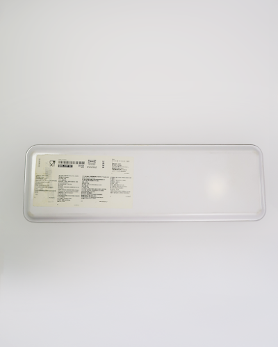 IKEA POPPIG Striped tray — Khay