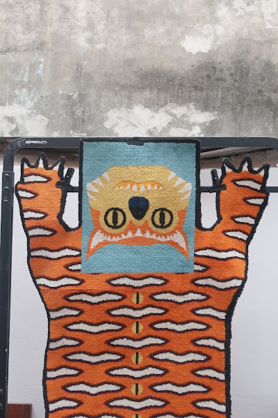 Ikea — Walter Van Beirendonck & Ikea Glödande - Limited edition tiger rug 2016 — Thảm
