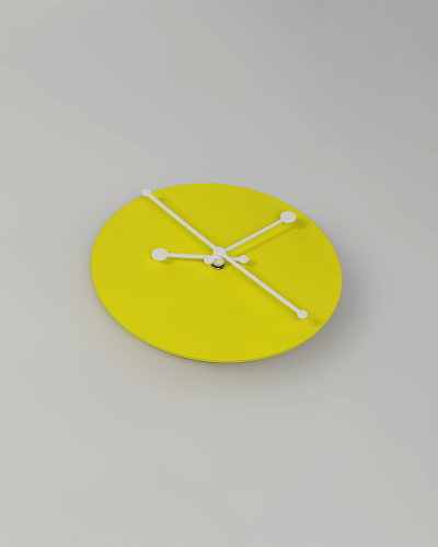 Alessi Yellow Dotty Wall Clock — Đồng hồ